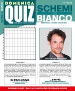 Copertina Domenica Quiz Schemi in Bianco n.8