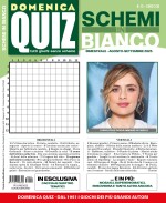 Copertina rivista Schemi in Bianco