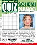 Copertina Domenica Quiz Schemi in Bianco n.15