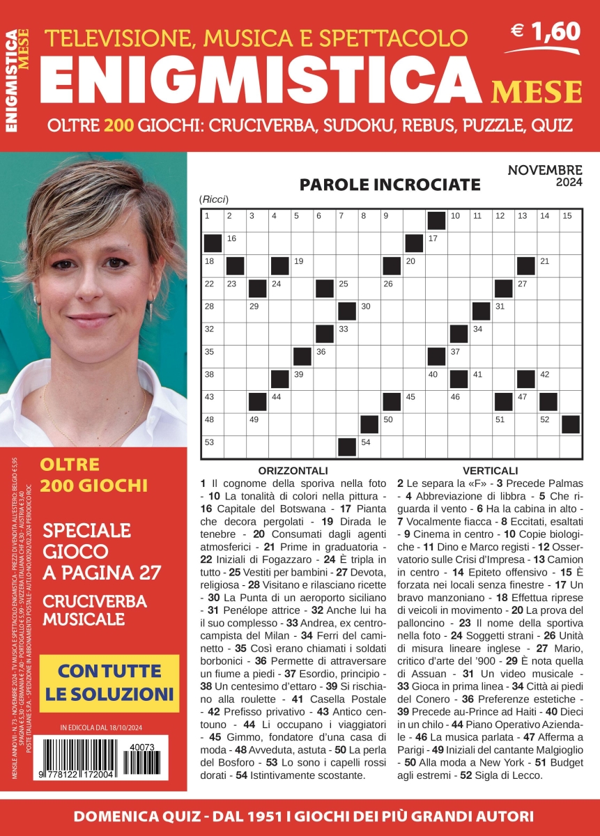 Copertina Enigmistica Mese n.73
