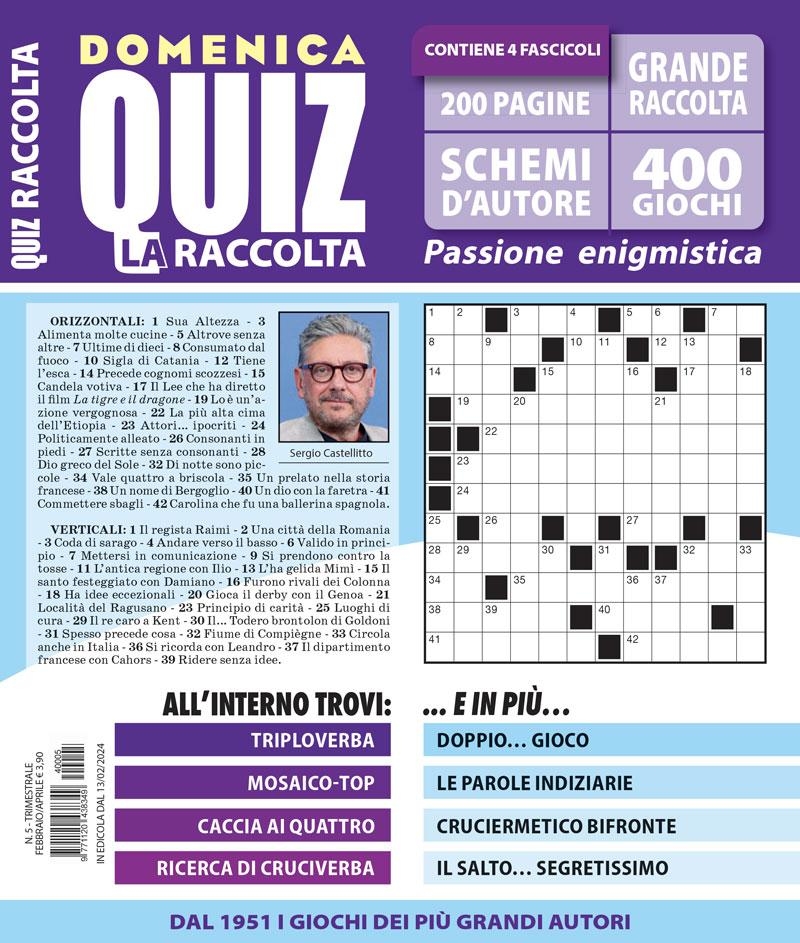 Copertina Domenica Quiz Raccolta n.5