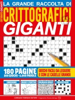 Copertina rivista Crittografici Giganti Raccolta