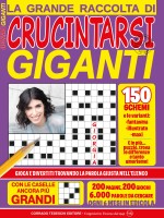 Copertina rivista Crucintarsi Giganti Raccolta