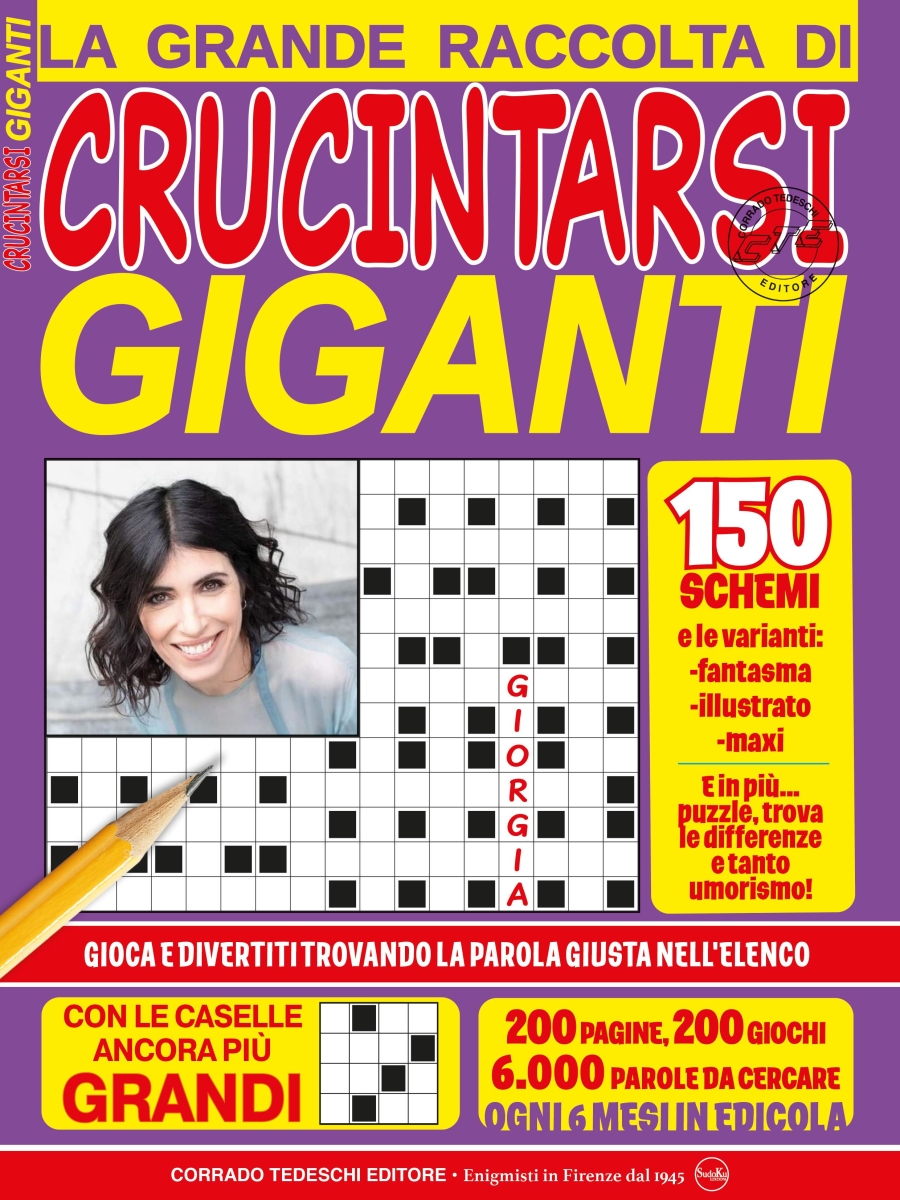 Copertina Crucintarsi Giganti Raccolta n.2