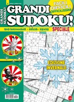 Copertina rivista Grandi Sudoku Speciale Inverno