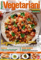 Copertina rivista Vegetariani in Cucina
