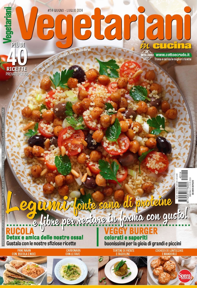 Copertina Vegetariani in Cucina n.114