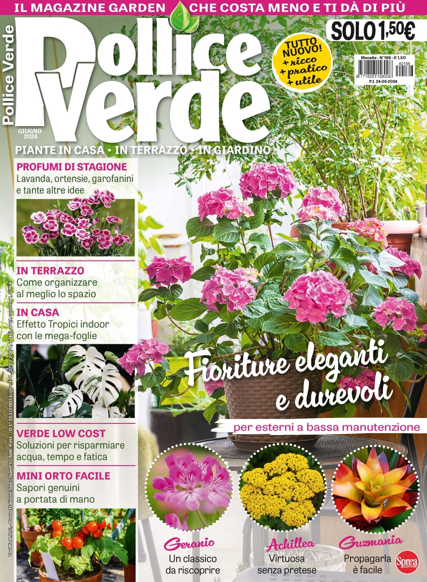 Copertina Pollice Verde n.166