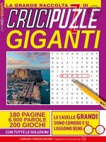 Copertina Crucipuzzle Giganti Raccolta n.3