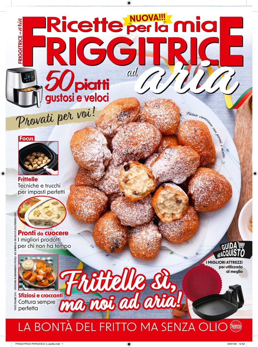 Copertina Ricette per friggitrici ad aria n.3