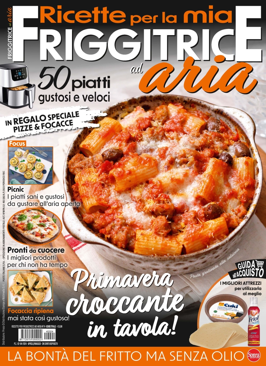 Copertina Ricette per friggitrici ad aria n.4