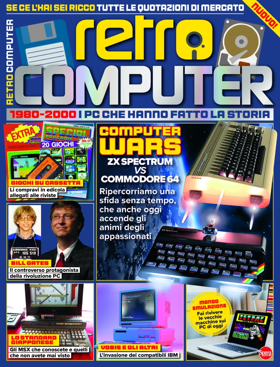 Copertina Win Magazine Retro n.1