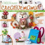 Couverture magazine Creer avec Creative Mamy 