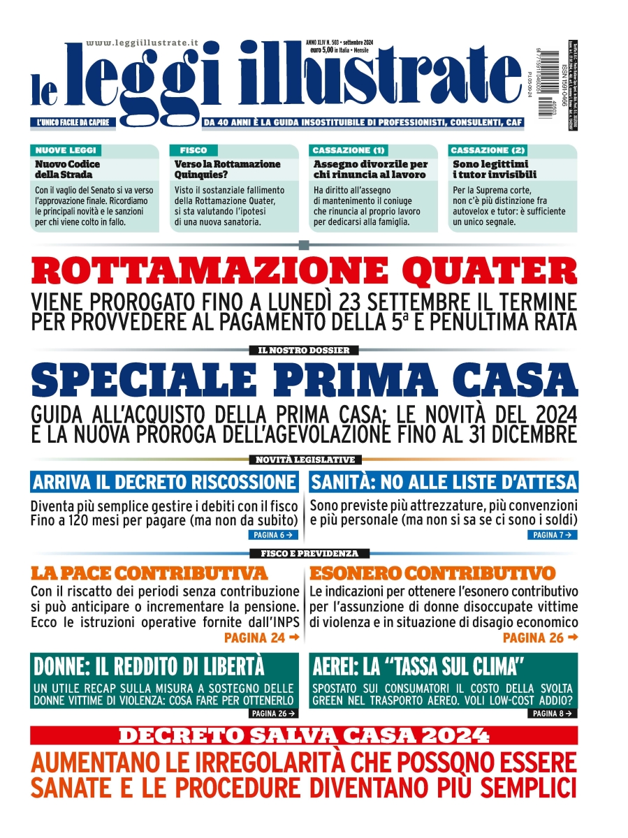 Copertina Leggi Illustrate n.503