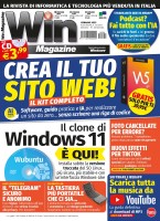 Copertina rivista Win Magazine