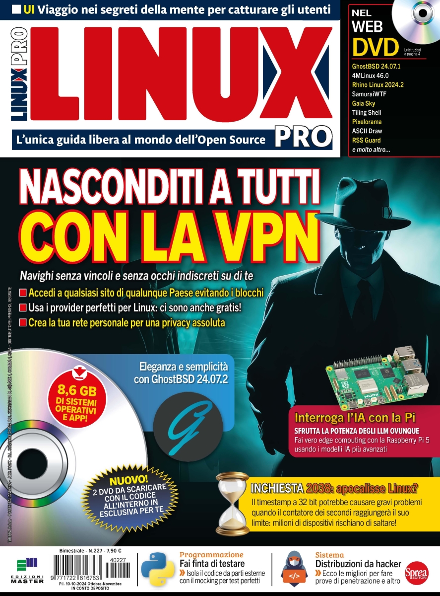 Copertina Linux Pro n.227