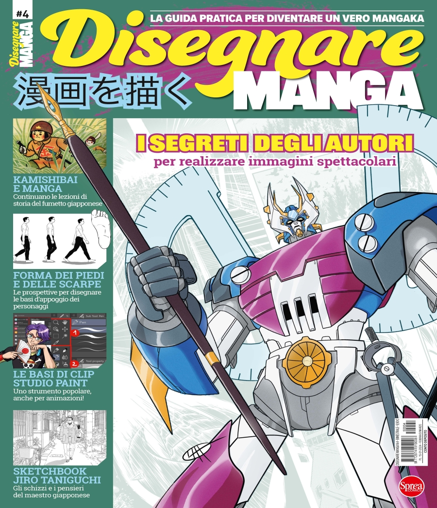 Copertina Disegnare Manga n.4