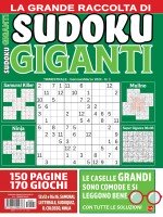 Copertina Sudoku Giganti Raccolta n.1