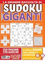 Copertina Sudoku Giganti Raccolta n.4