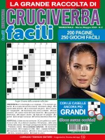 Copertina rivista Facili Cruciverba Giganti Raccolta