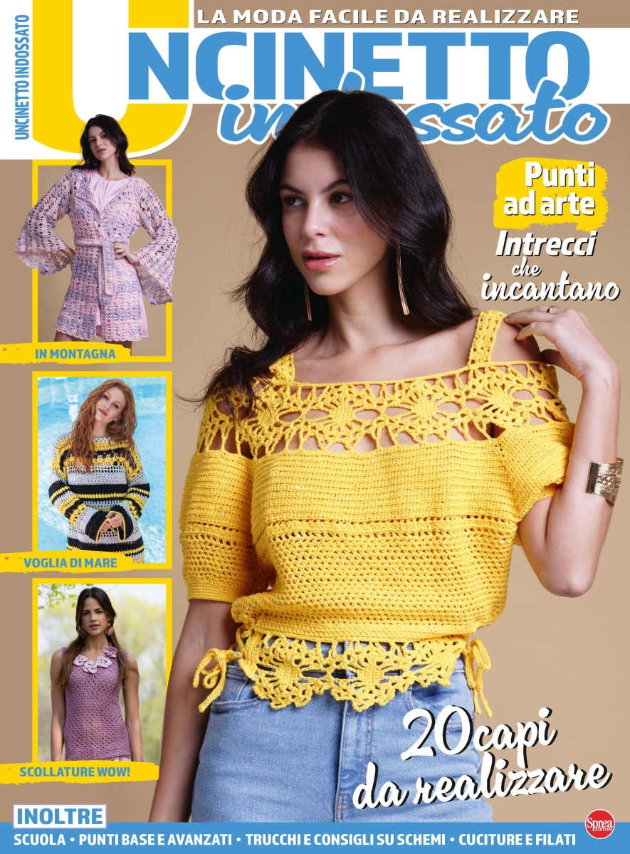 Copertina Uncinetto Indossato n.4