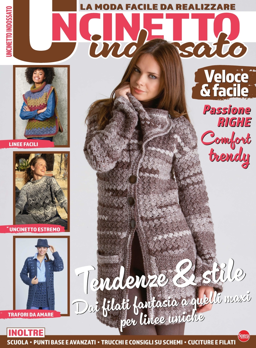 Copertina Uncinetto Indossato n.8