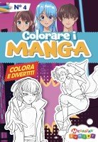 Copertina Colorare i Manga n.4