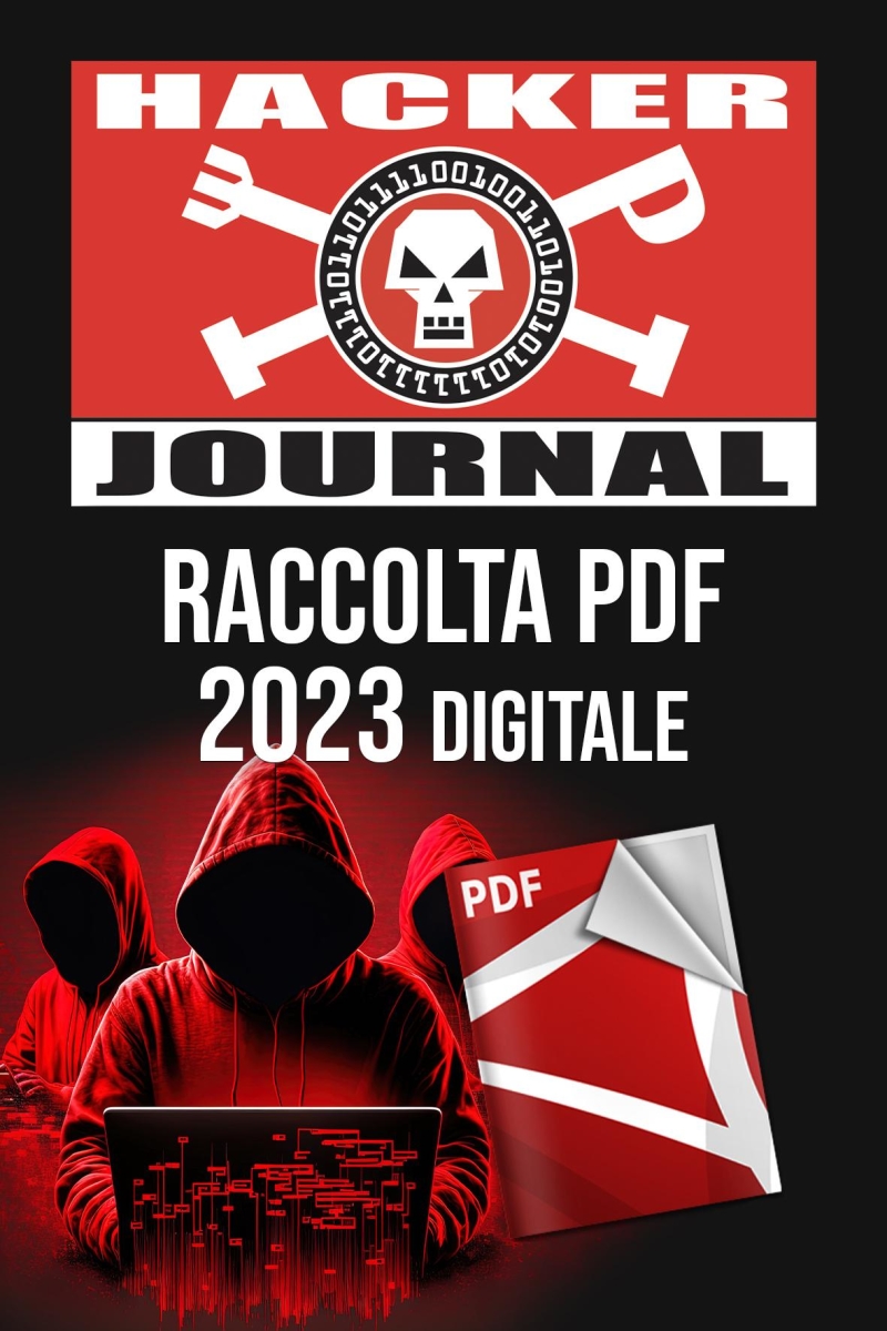 Copertina Hacker Journal Raccolta Pdf (digitale) n.6