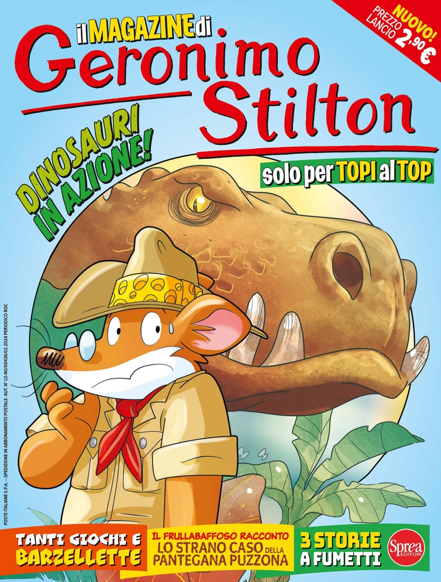 Copertina Geronimo Stilton Magazine n.2