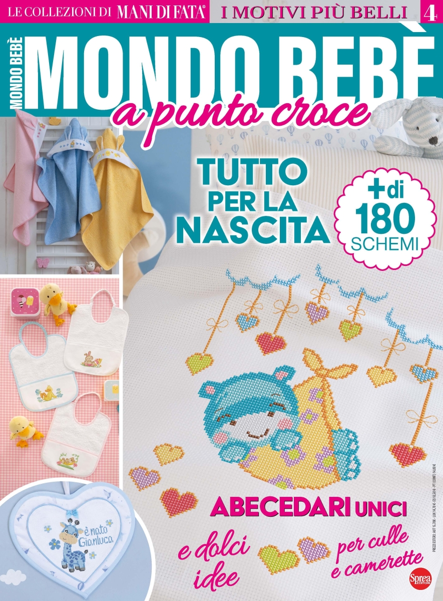 Copertina Mani di Fata Punto Croce n.4