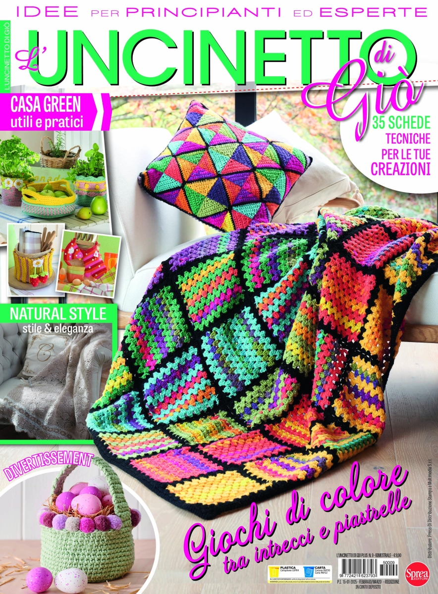 Copertina L Uncinetto di Gio Plus n.9