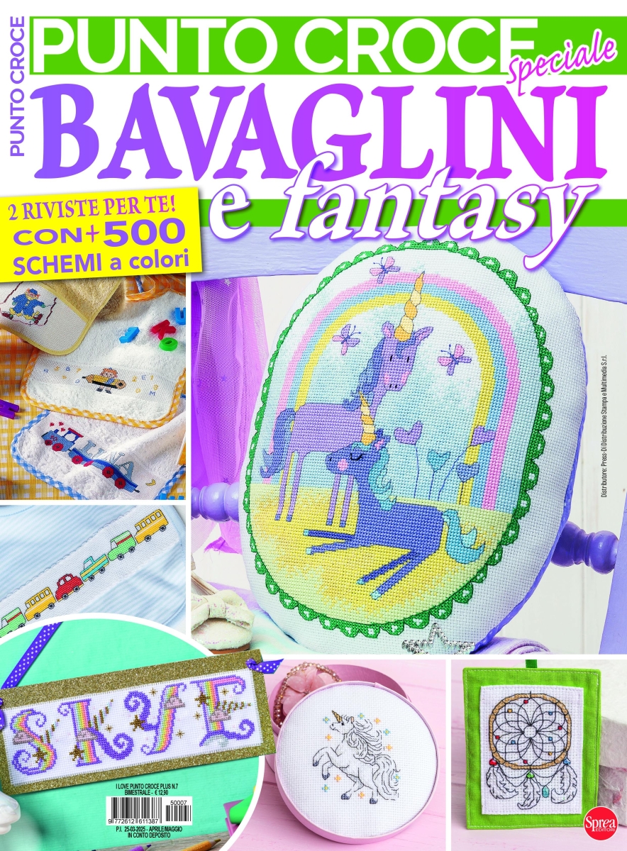 Copertina I Love Punto Croce Plus n.7