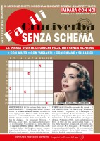 Copertina rivista Facili Cruciverba Senza Schema