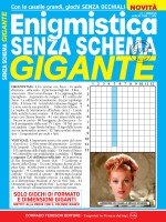 Copertina Enigmistica Senza Schema Gigante n.1