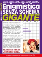 Copertina rivista Enigmistica Senza Schema Gigante