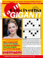 Copertina rivista Facili Cruciverba Giganti