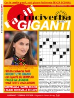 Copertina rivista Facili Cruciverba Giganti