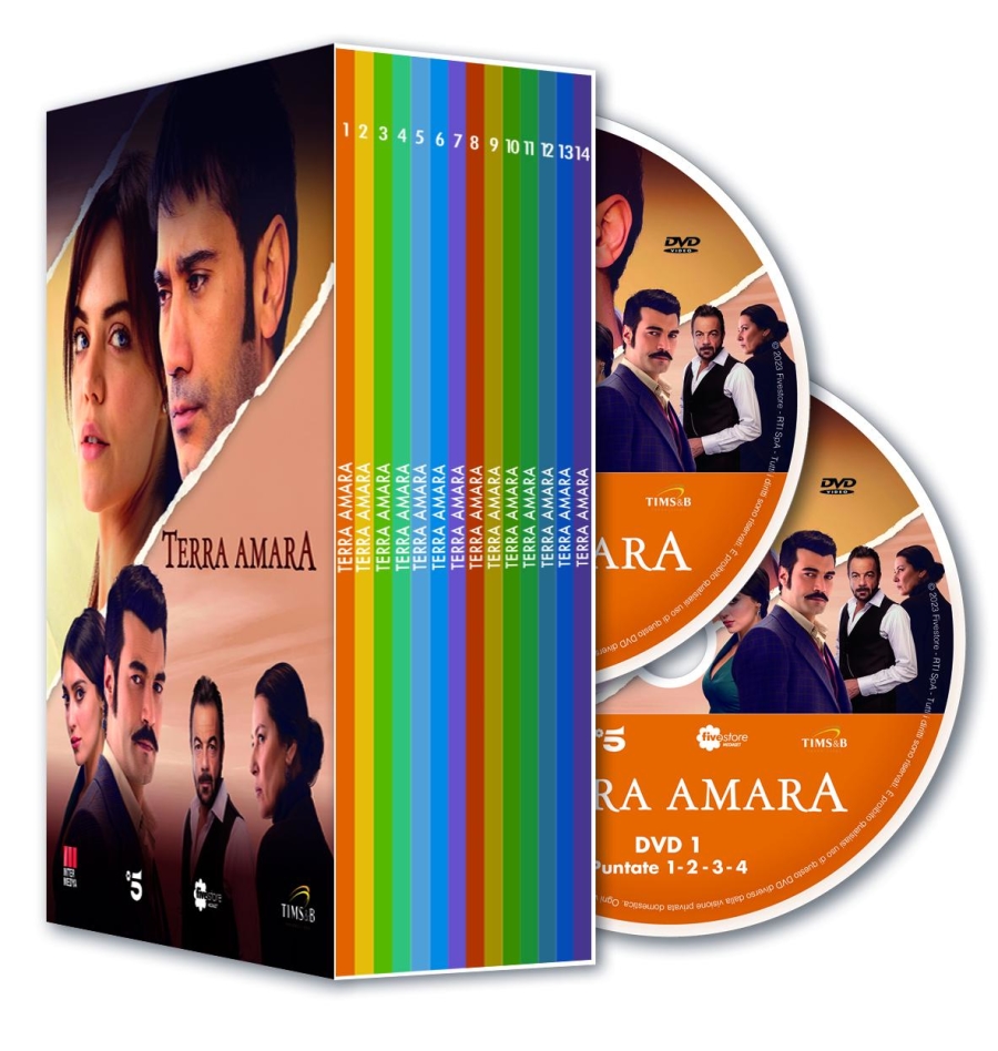 Copertina Cofanetto Completo Terra Amara n.1