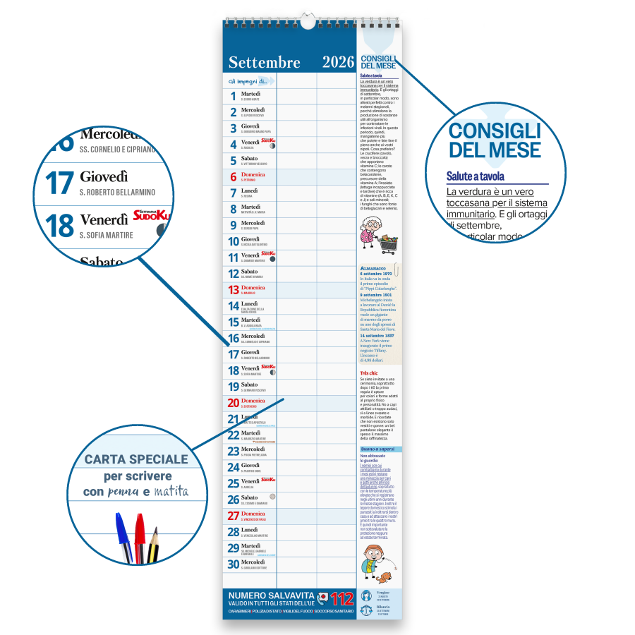 Copertina Calendario - Agenda/Nonni n.14