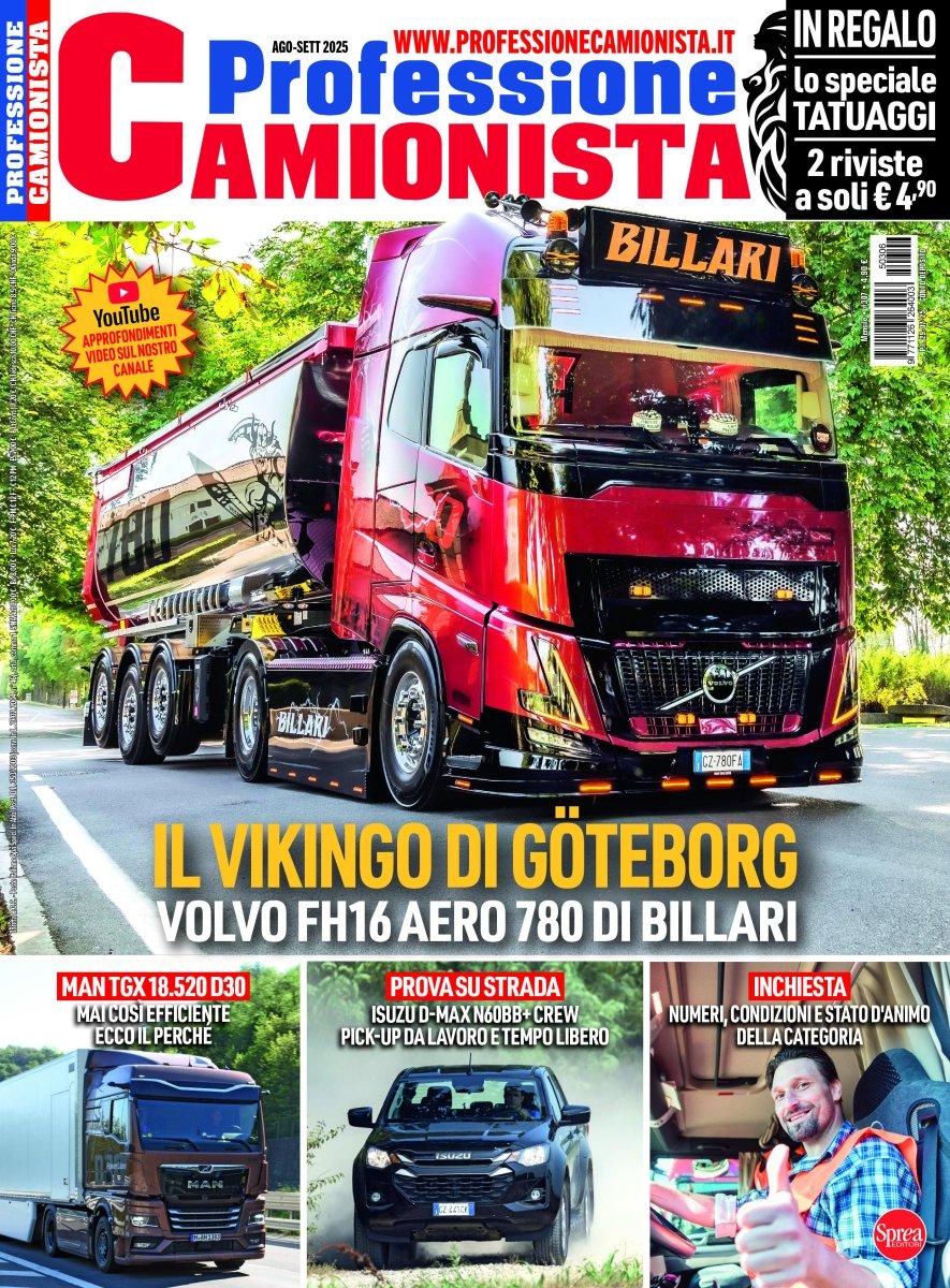 Copertina Professione Camionista n.307