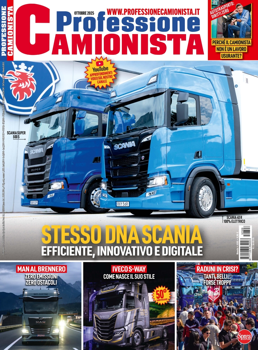 Copertina Professione Camionista n.308