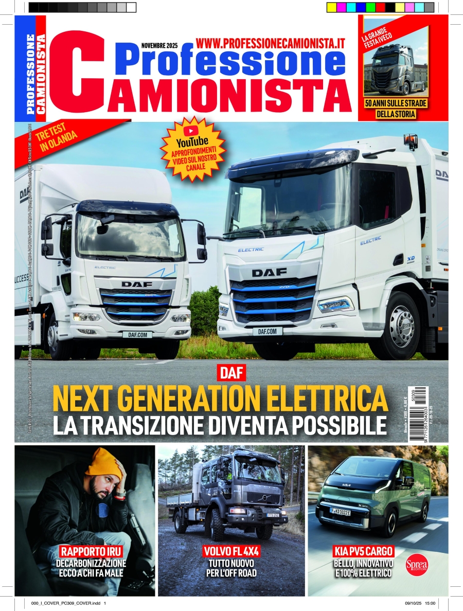 Copertina Professione Camionista n.309