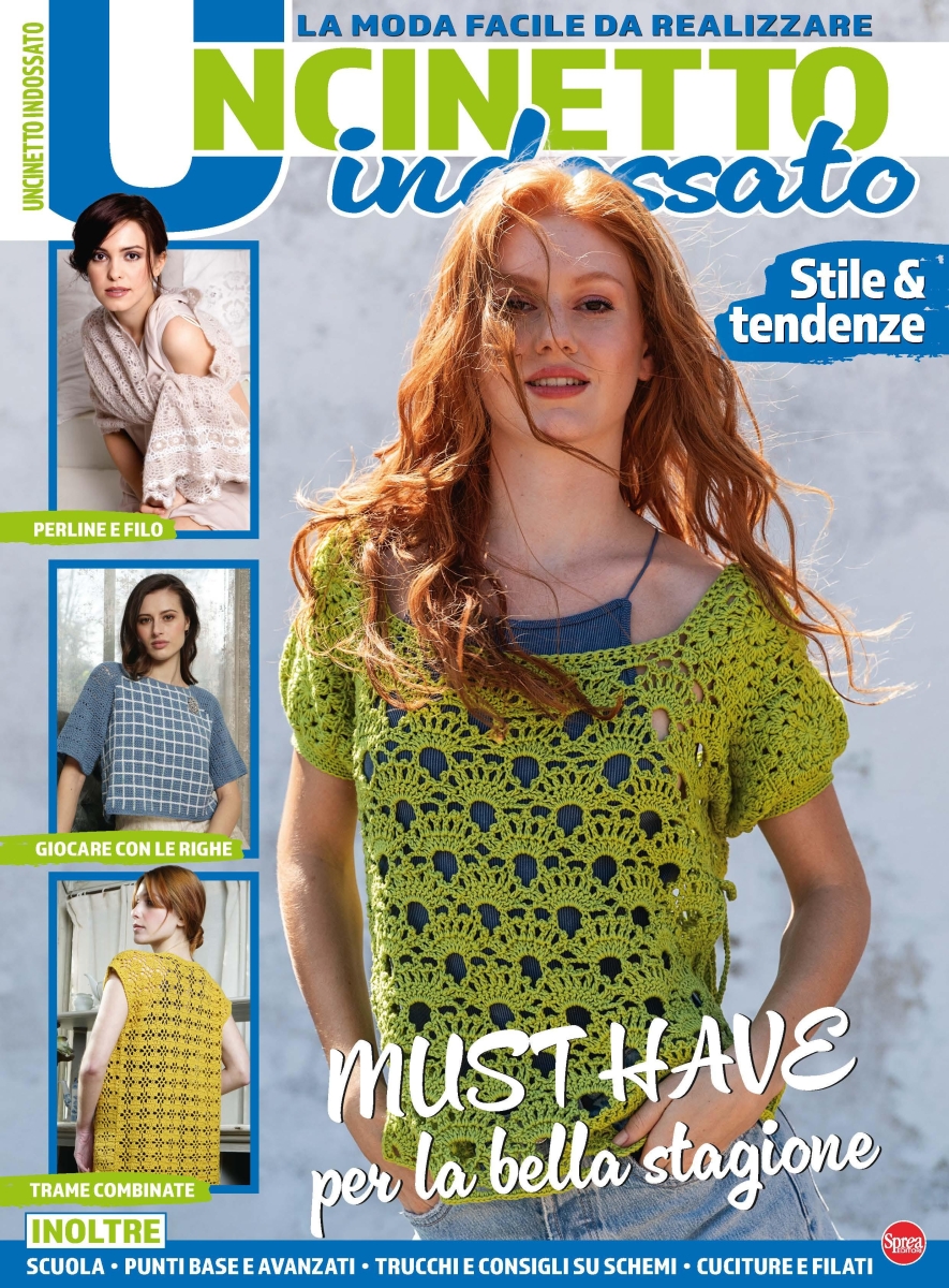Copertina Uncinetto Indossato n.10
