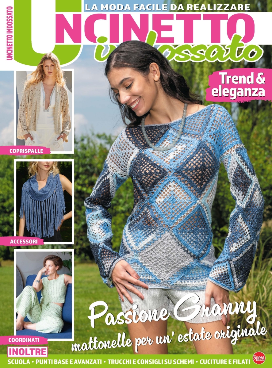 Copertina Uncinetto Indossato n.12