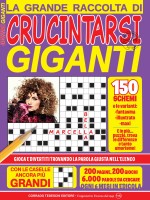Copertina rivista Crucintarsi Giganti Raccolta