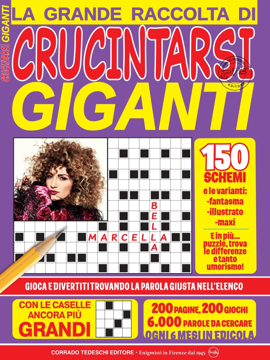 Copertina Crucintarsi Giganti Raccolta n.4