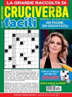 Copertina rivista Facili Cruciverba Giganti Raccolta
