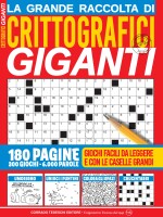 Copertina rivista Crittografici Giganti Raccolta