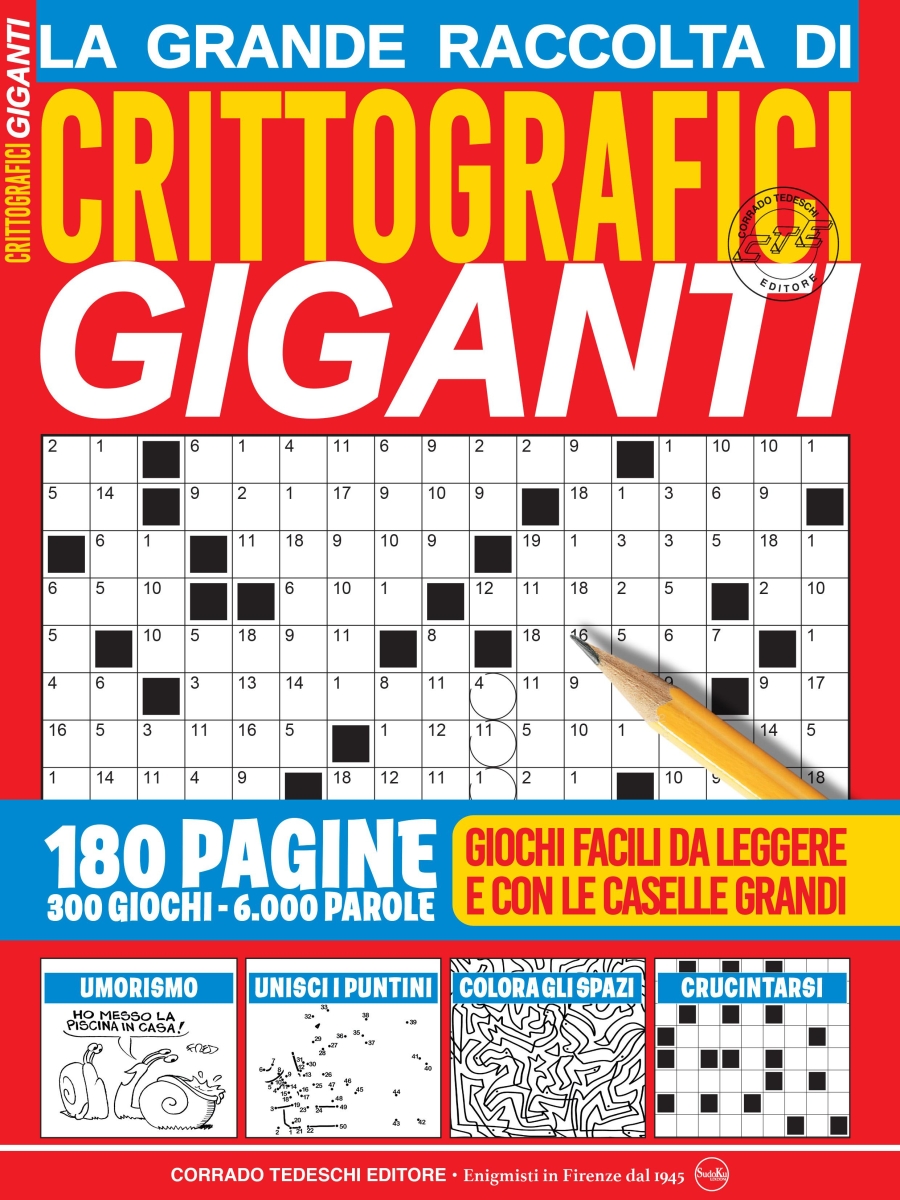 Copertina Crittografici Giganti Raccolta n.4