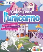 Copertina rivista Colora con L Unicorno